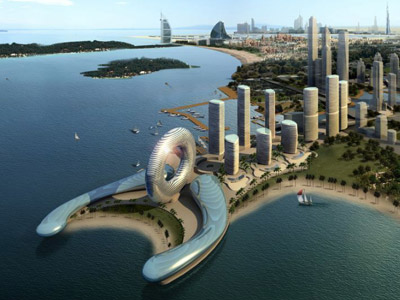 Dubai Promenade artwork